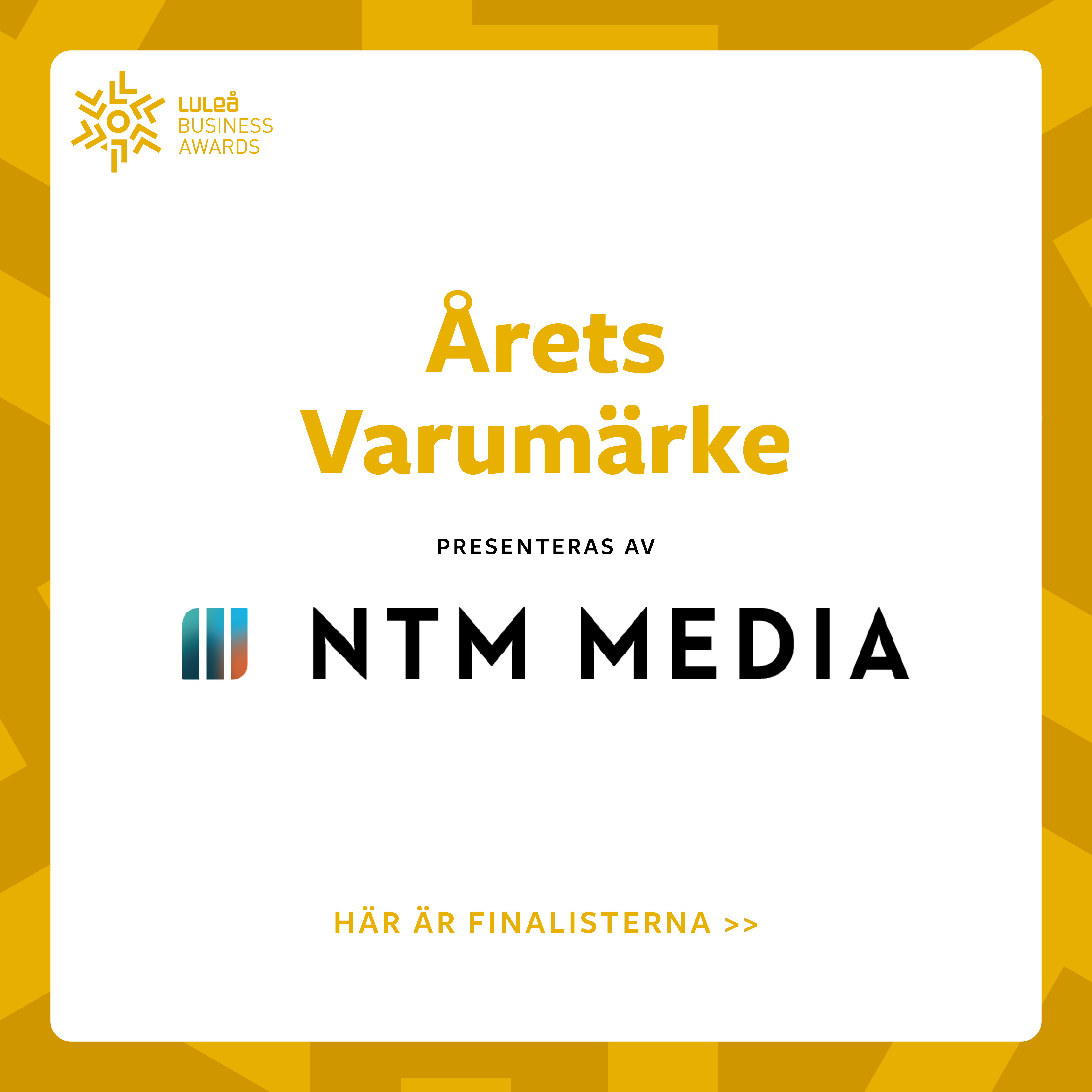 LBA 2024 Varumärke Finalister